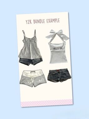 coquette y2k small bundle